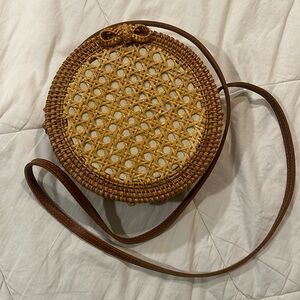New Round Rattan Bag